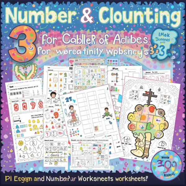 300+ Number and Counting Workshee